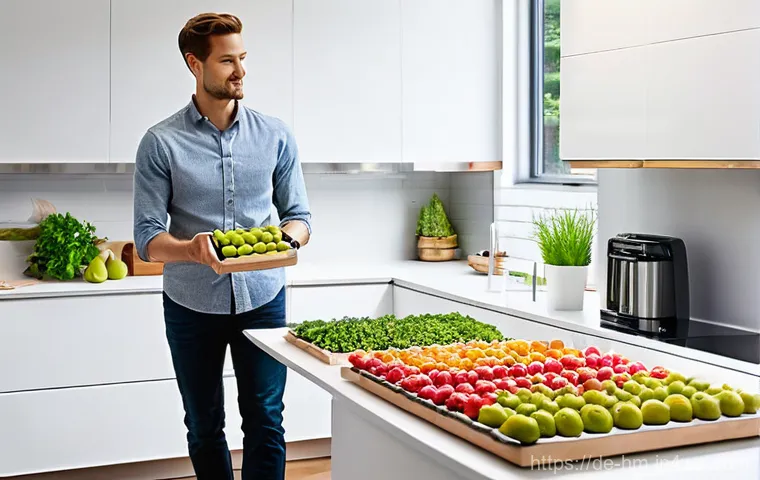 친환경적인 음식물 쓰레기 처리 방법 - **Prompt: The Satisfying Cycle of Garden Composting in a German Home**
    "A cozy and well-tended G...